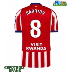 Atletico Madrid Pablo Barrios #8 Hemmatröja 2026-27 Kortärmad